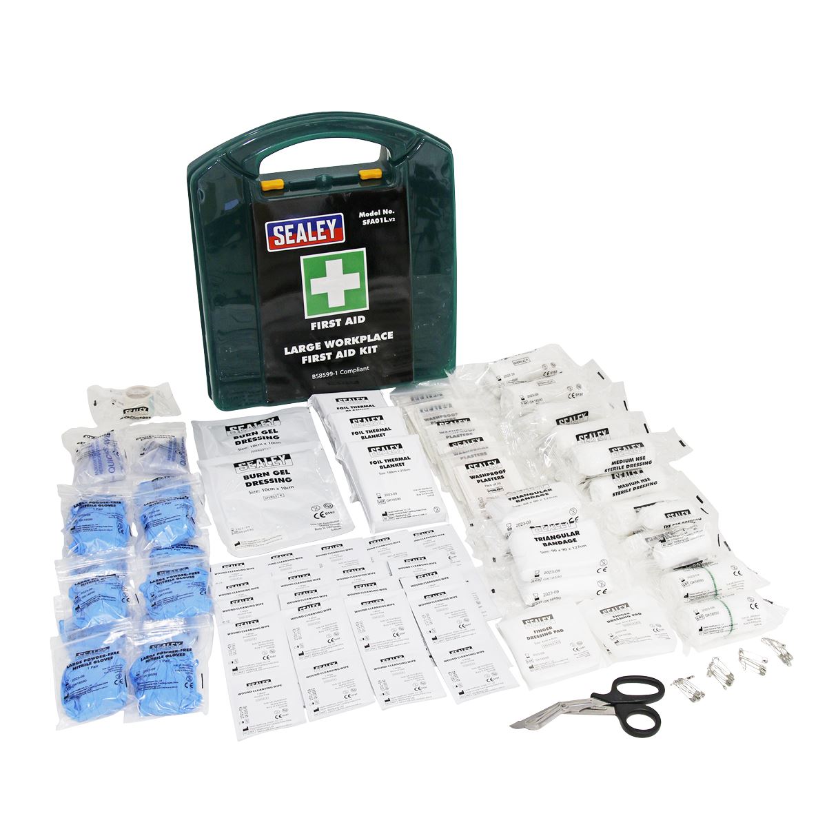 Sealey SFA01L First Aid Kit Large - BS 8599-1 Compliant