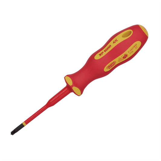 Draper 02254 XP1000® VDE Slimline PZ/SL Type Screwdriver No.1 x 80mm