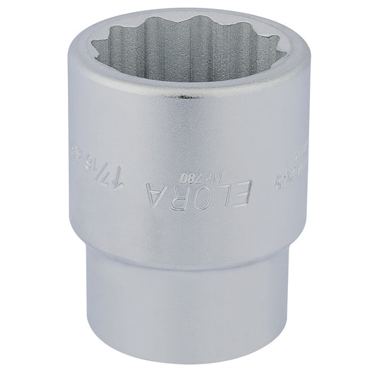 Elora 1.7/16" 1" Square Drive Bi-Hexagon Socket 53045