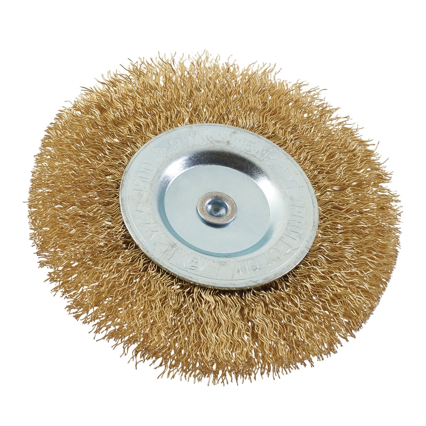 Draper 41428 Brassed Steel Crimped Wire Wheel Brush 100mm