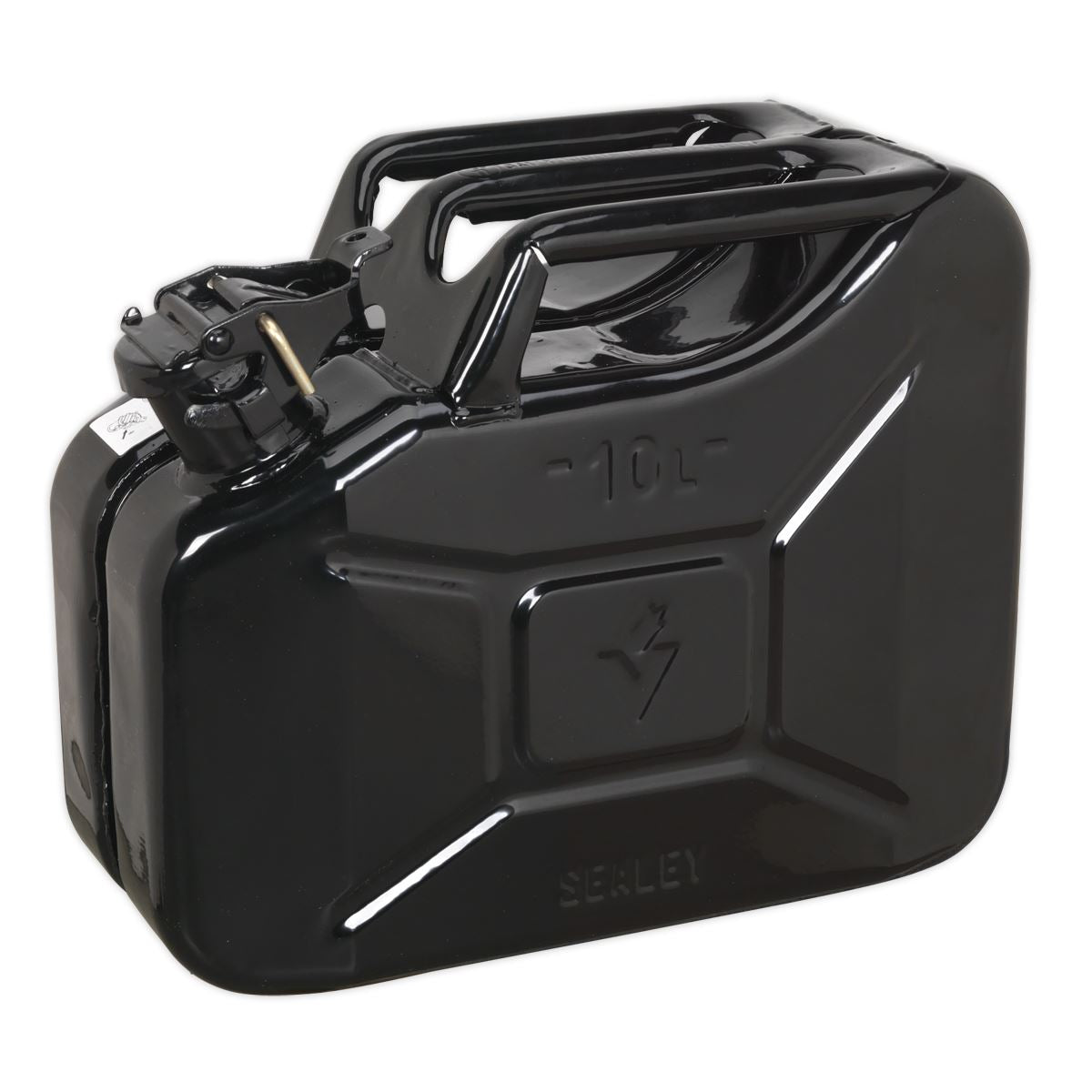 Sealey JC10B Jerry Can 10L - Black