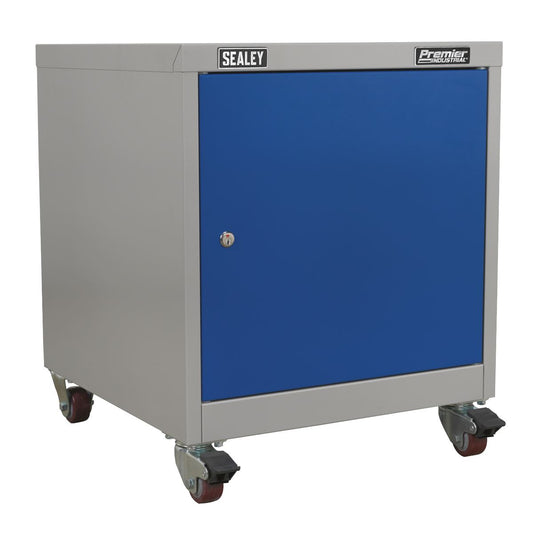 Sealey API5659 Mobile Industrial Cabinet 1 Shelf Locker