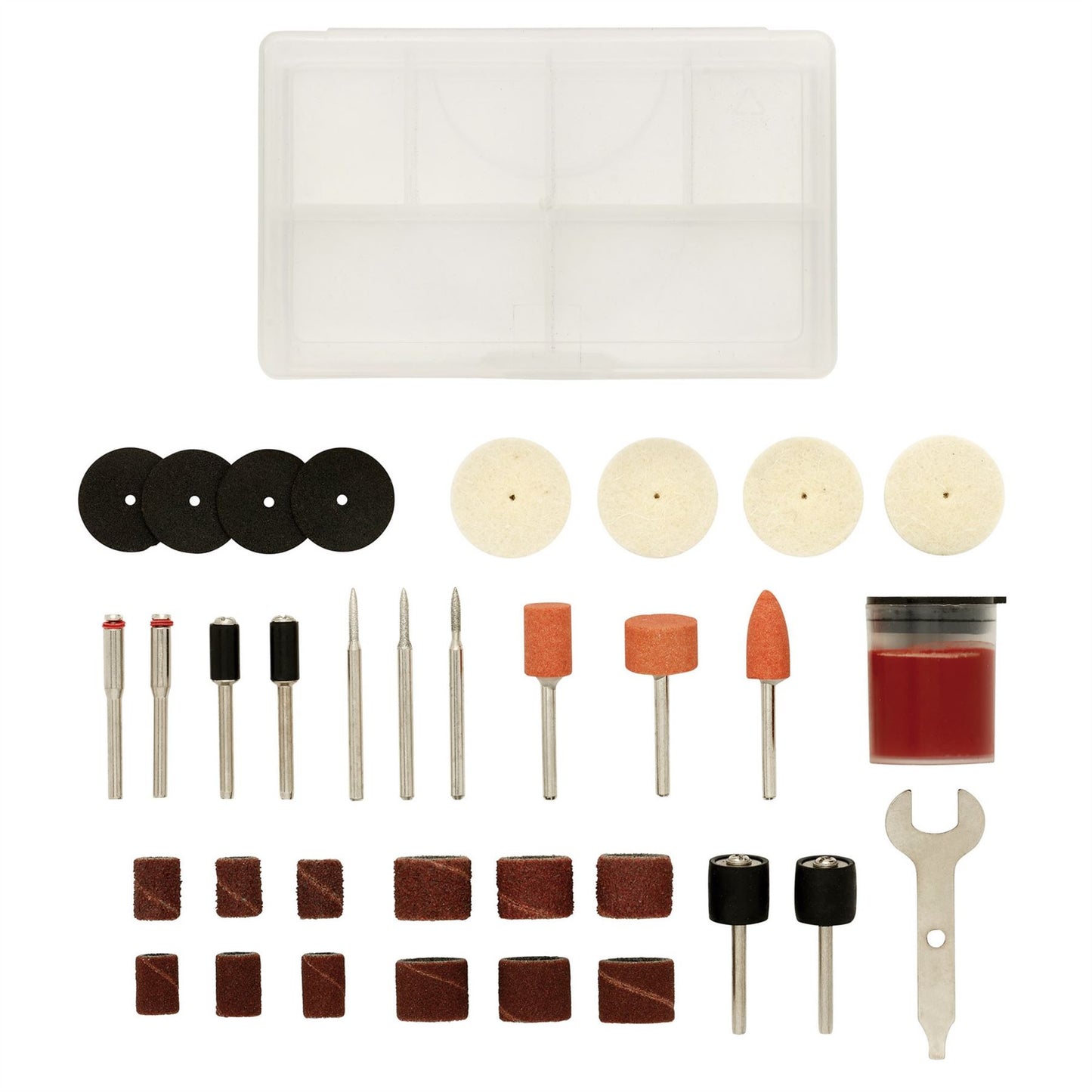 Draper 08954 Accessories Set for D20 Engraver/Grinder 32 Piece