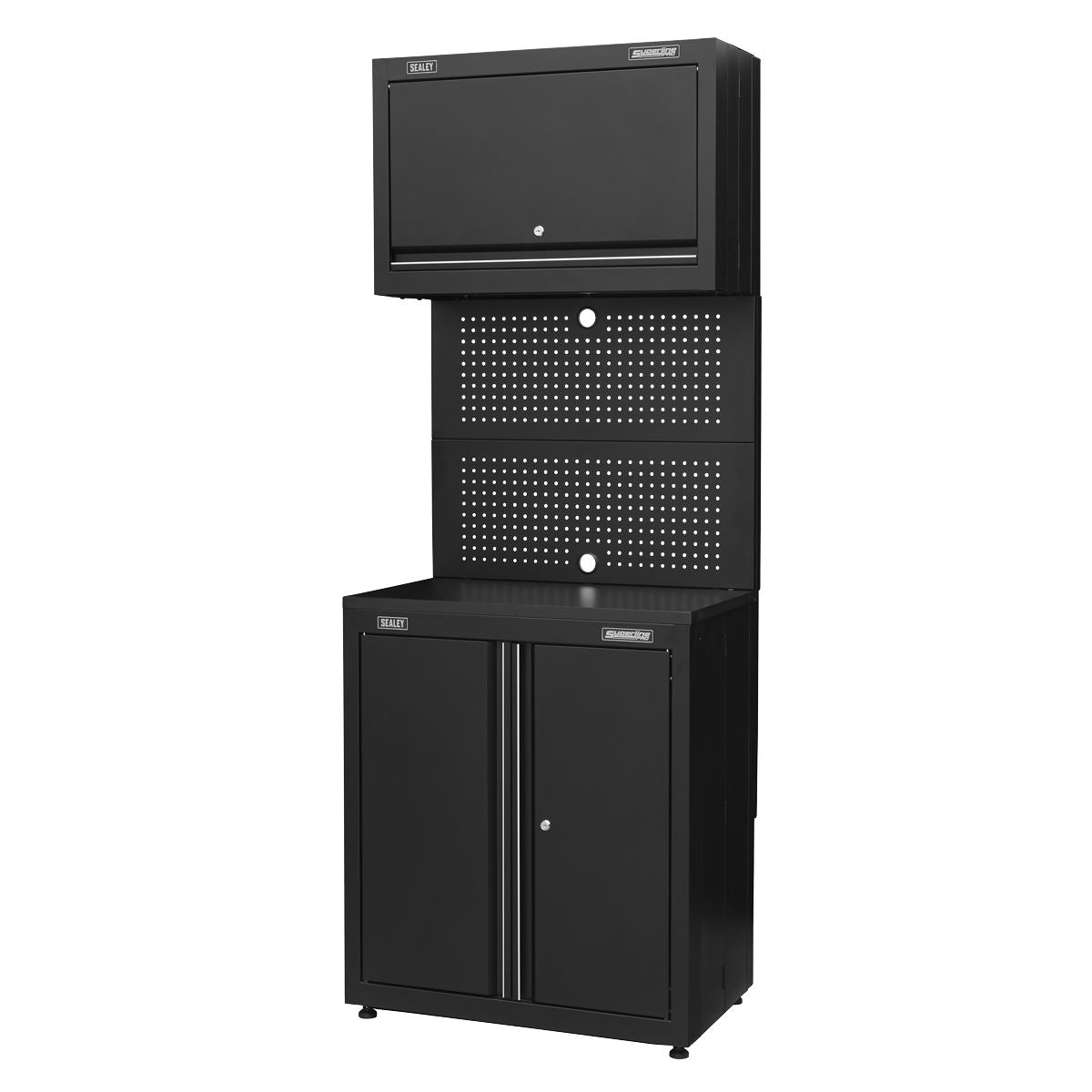 Sealey APMS2HFP Rapid-Fit 2 Door Cabinet & Wall Cupboard