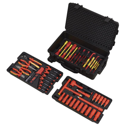 Sealey AK7939 1000V Insulated Tool Kit 1/2"Sq Drive 49pc