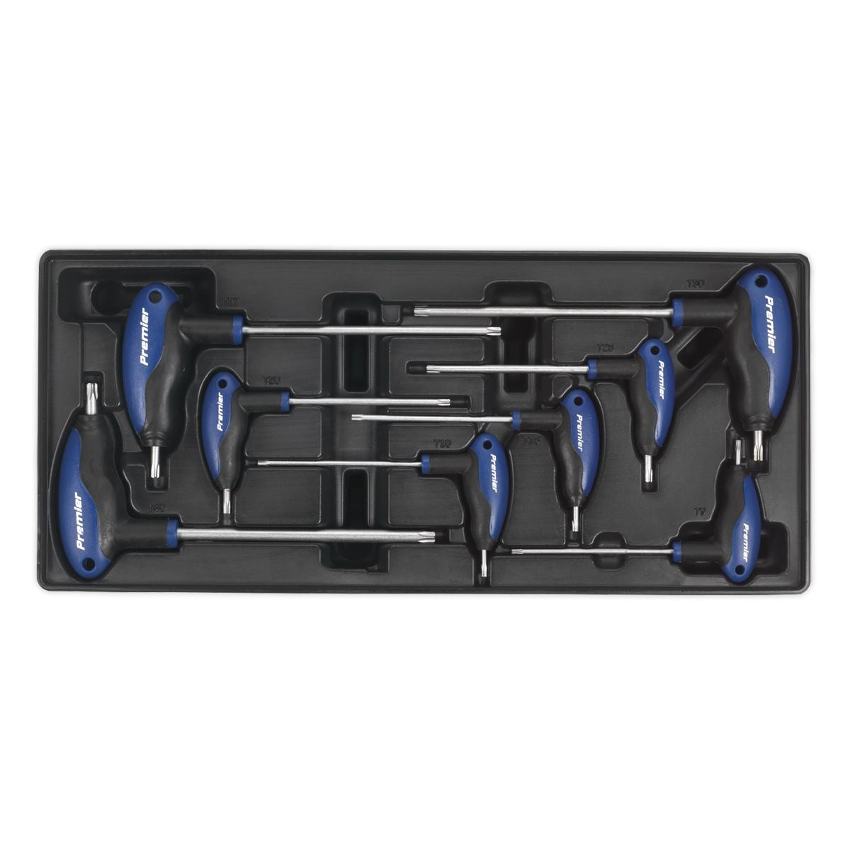 Sealey TBT05 Tool Tray with T-Handle TRX-Star* Key Set 8pc