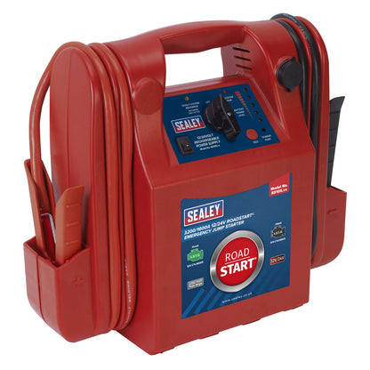 Sealey RS105 RoadStart® Emergency Jump Starter 12/24V 3200/1600 Peak Amps