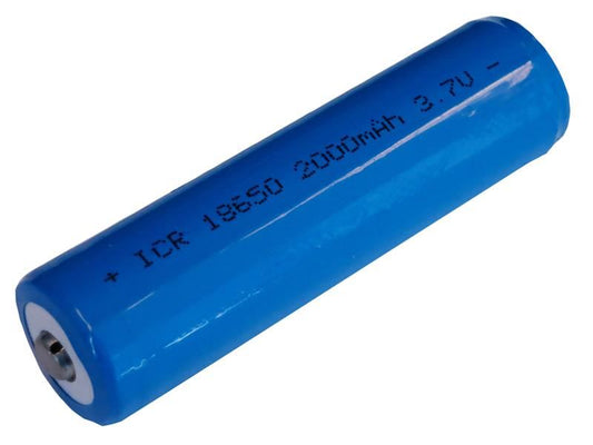 Lighthouse Rechargeable 18650 Li-Ion Battery 3.7v 2000mah