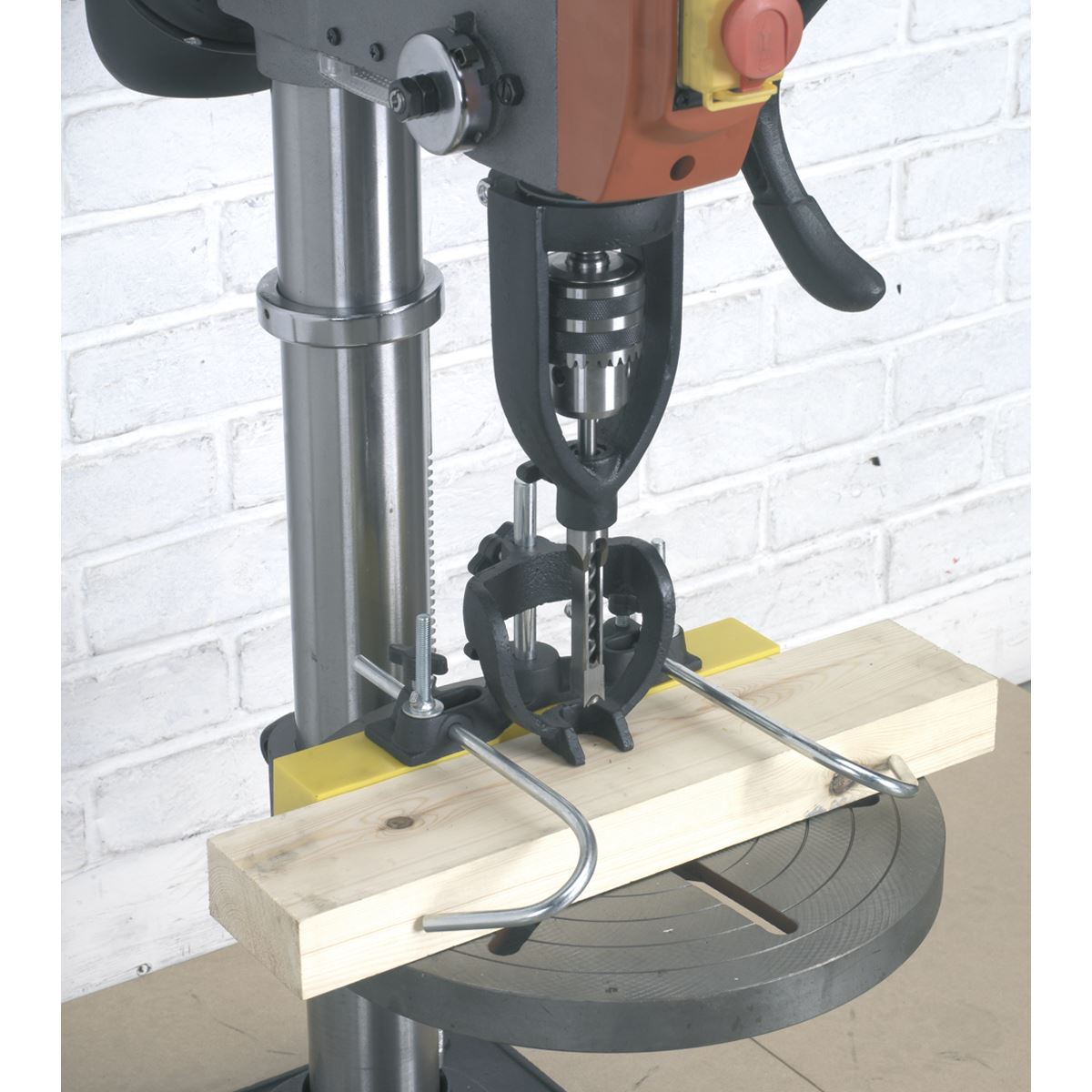 Sealey MA10 Wood Mortising Attachment 40-65mm with Chisels