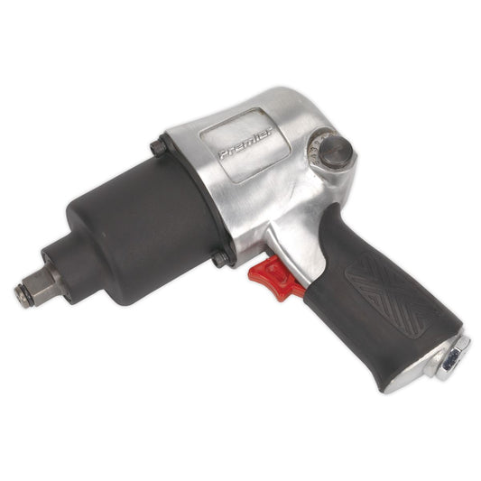 Sealey SA602 Air Impact Wrench 1/2"Sq Drive - Twin Hammer