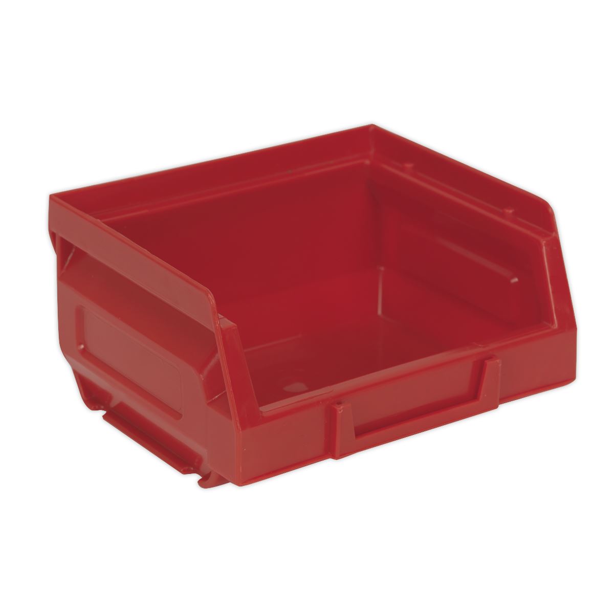 Sealey TPS124R Plastic Storage Bin 105 x 85 x 55mm - Red Pack of 24