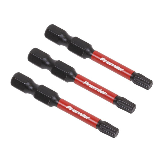 Sealey AK8243 TRX-Star* T25 Impact Power Tool Bits 50mm - 3pc