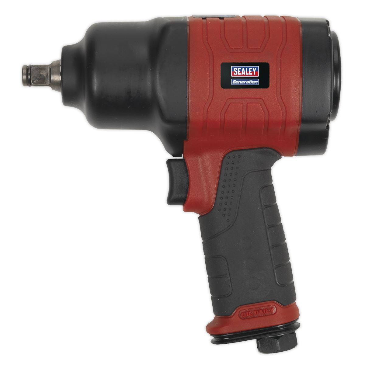 Sealey GSA6002 Composite Air Impact Wrench 1/2"Sq Drive - Twin Hammer