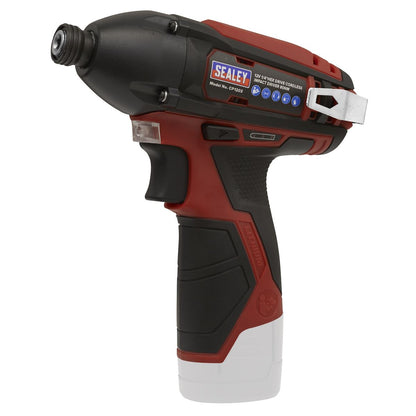 Sealey CP1203 Cordless Impact Driver 1/4"Hex Drive 12V SV12 Series - Body Only