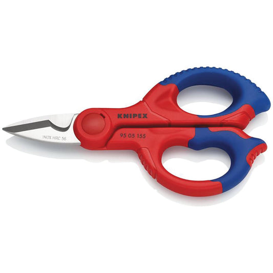 Knipex 59771 95 05 155 SB Electricians' Shears with multi-component grips 155mm