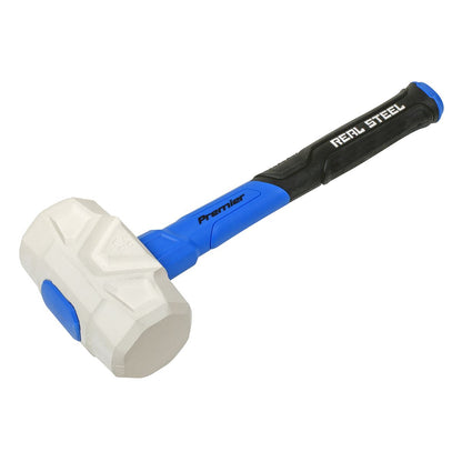 Sealey RMG24 Rubber Mallet with Fibreglass Shaft 24oz