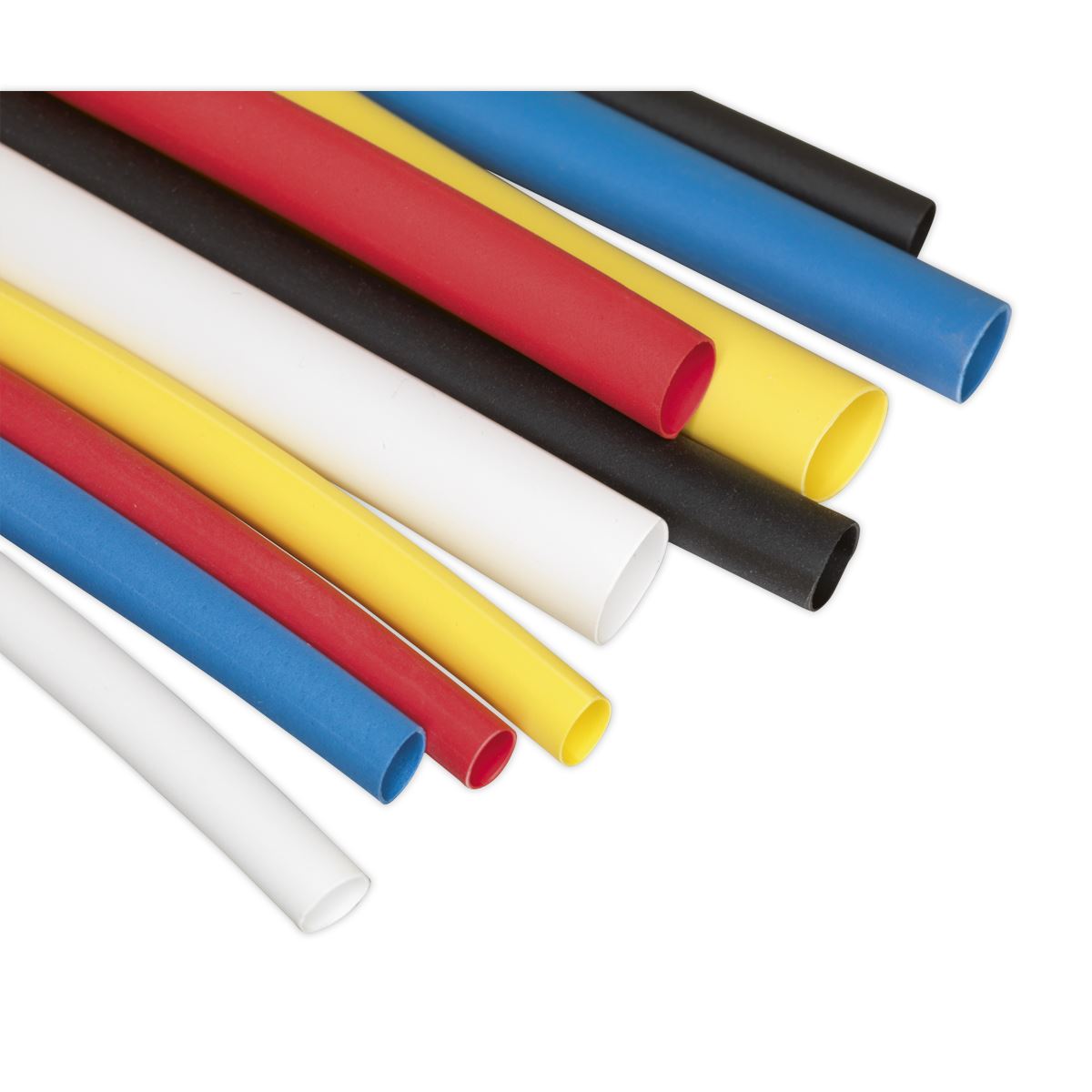 Sealey HST501MC Heat Shrink Tubing Assortment 180pc 50 & 100mm Mixed Colours