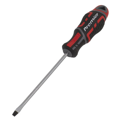 Sealey AK4352 Screwdriver Slotted 4 x 100mm GripMAX®