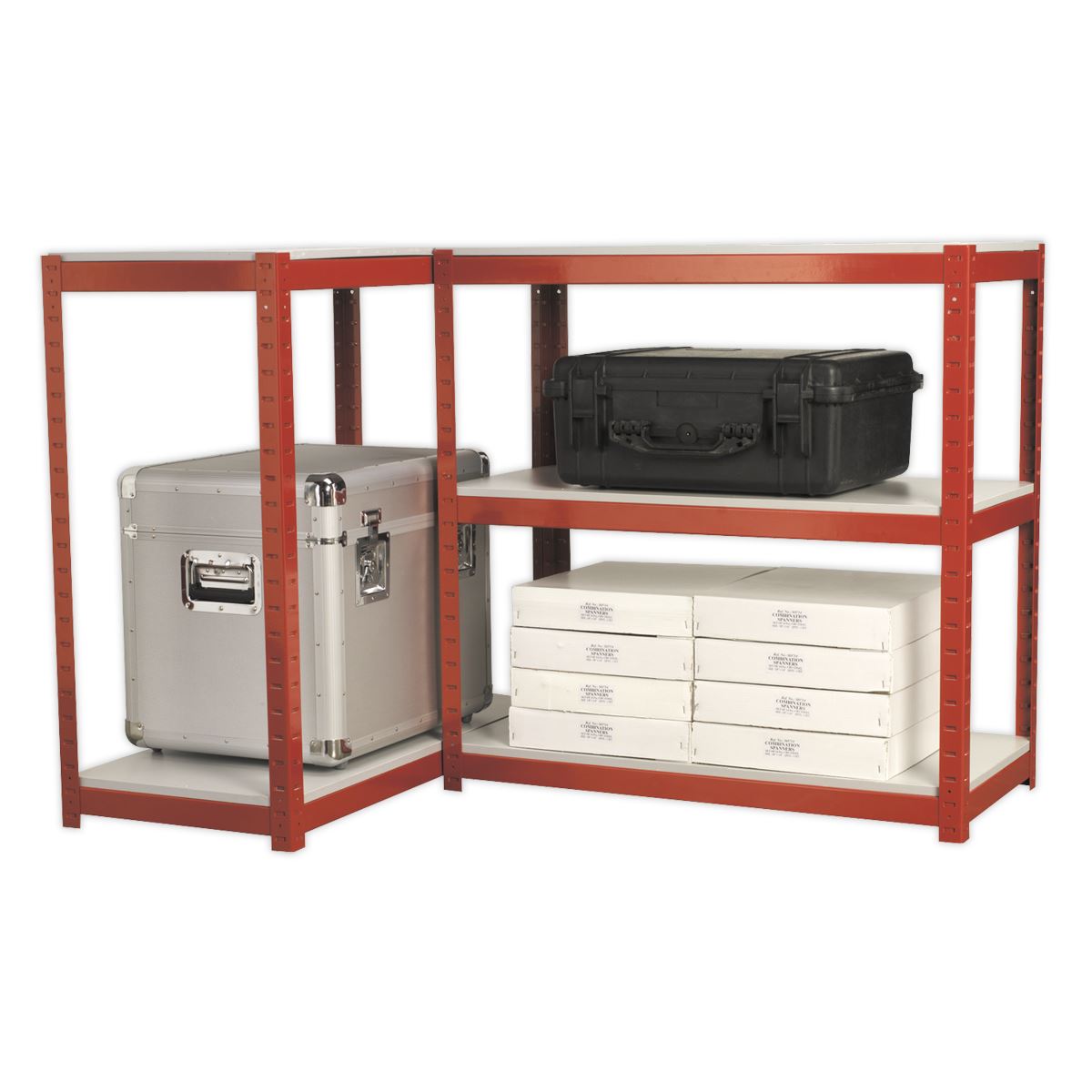 Sealey AP6500 Racking Unit with 5 Shelves 500kg Capacity Per Level