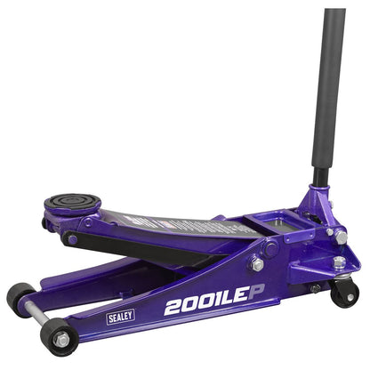 Sealey 2001LEP Low Profile Rocket Lift Trolley Jack 2.25 Tonne - Purple