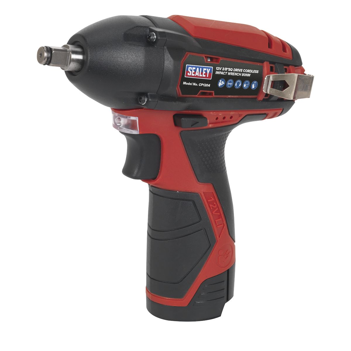 Sealey CP1204 Cordless Impact Wrench 3/8"Sq Drive 12V SV12 Series - Body Only