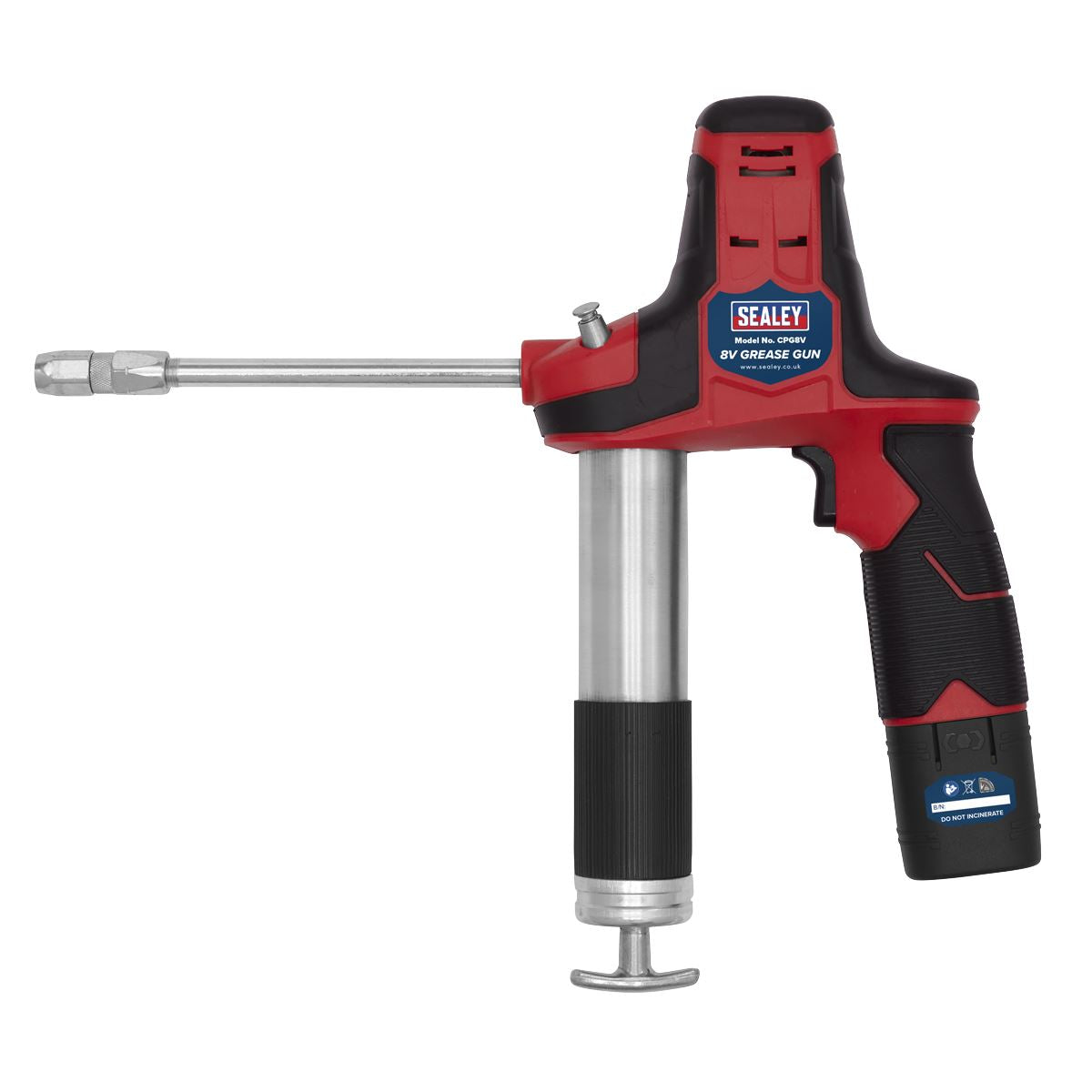 Sealey CPG8V Cordless Grease Gun 8V