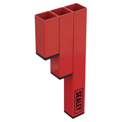 Sealey APCTH Magnetic Cable Tie Holder - Red