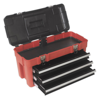 Sealey AP1003 Toolbox 585mm 3 Drawer Portable