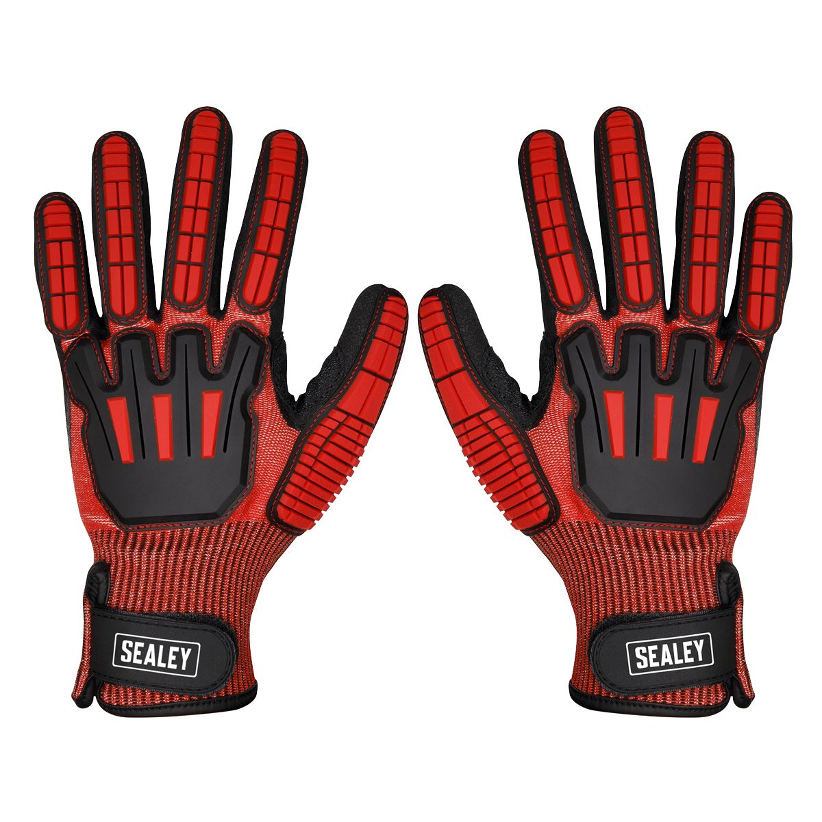 Sealey SSP38XL Cut & Impact Resistant Gloves - X-Large - Pair