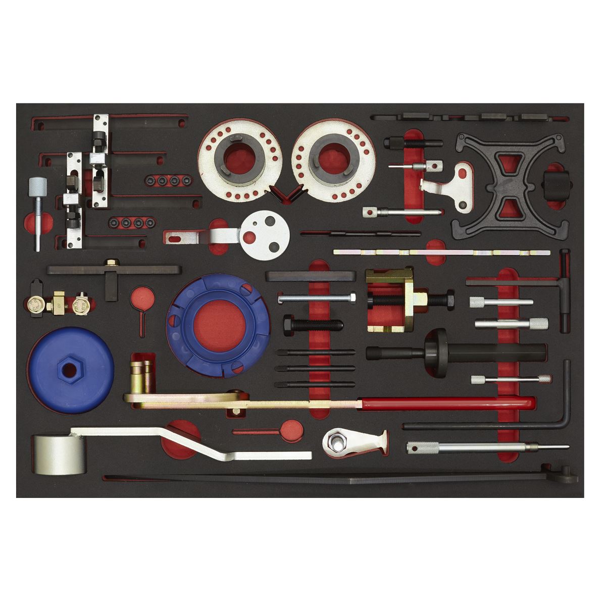 Sealey VS5200MK Diesel & Petrol Master Timing Tool Kit 36pc - for Ford - Belt/Chain Drive