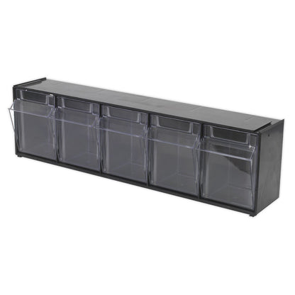 Sealey APDC5 Stackable Cabinet Box 5 Bins