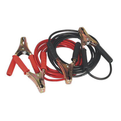 Sealey BC25/5/HD Booster Cables Heavy-Duty Clamps - 25mm² x 5m Copper 600A