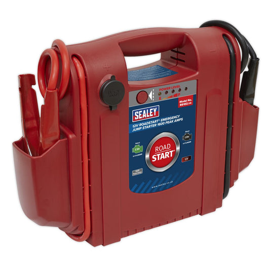 Sealey RS102 RoadStart® Emergency Jump Starter 12V 1600 Peak Amps