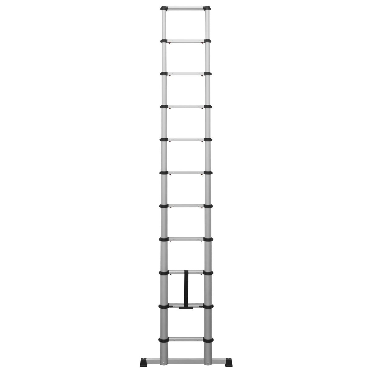 Sealey ATL11 Aluminium Telescopic Ladder 11-Tread EN 131