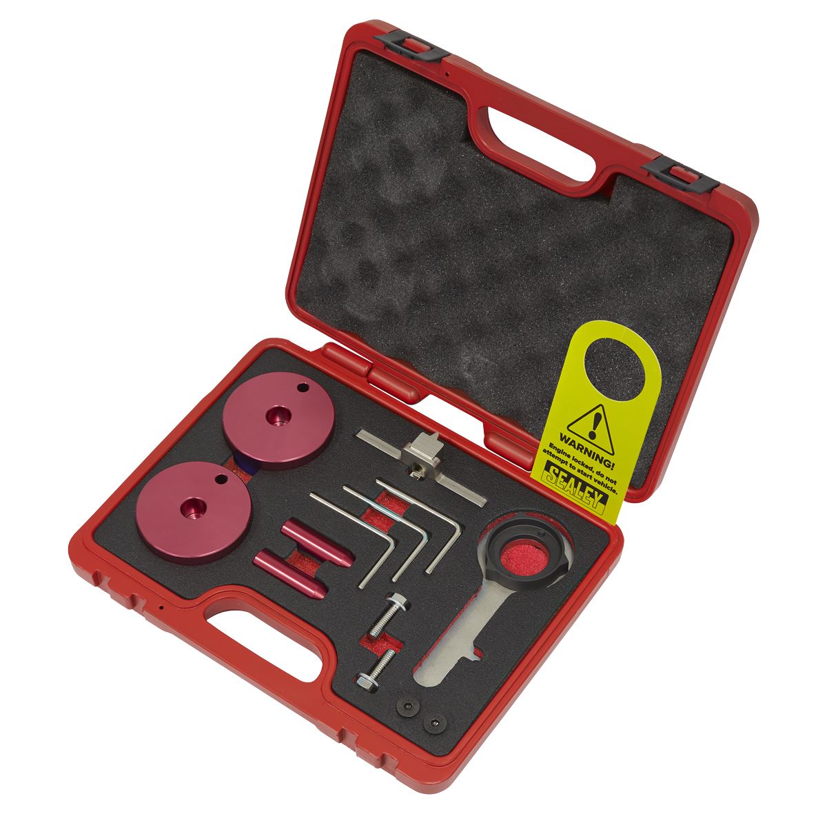 Sealey VSE5640 Diesel Engine Timing Tool Kit - for Ford 2.0TDCi EcoBlue - Belt Drive