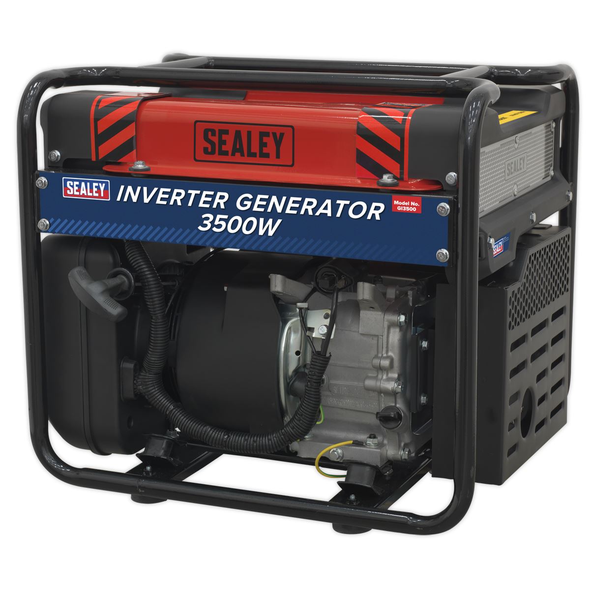 Sealey GI3500 Inverter Generator 3500W 230V 4-Stroke Engine