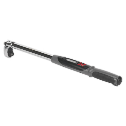 Sealey STW309 Angle Torque Wrench Flexi-Head Digital 1/2"Sq Drive 20-200Nm(14.7-147.5lb.ft)-McCormickTools