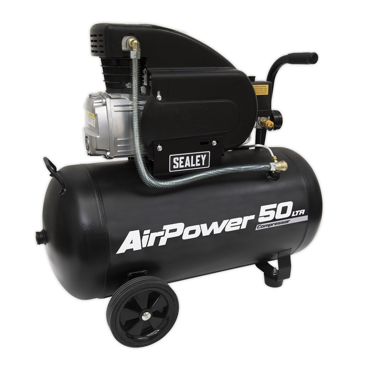 Sealey SAC5020A Air Compressor 50L Direct Drive 2hp