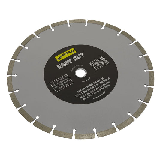 Sealey WDEC300/20 Silver Easy Cut Diamond Blade Ø300 x 20mm