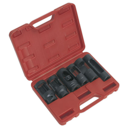 Sealey SX0401 Diesel Injector Window Socket Set 6pc 1/2"Sq Drive