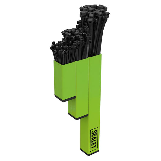 Sealey APCTHHV Magnetic Cable Tie Holder - Hi-Vis Green