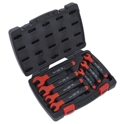 Sealey AK63171 Insulated Open-End Spanner Set 7pc VDE Approved