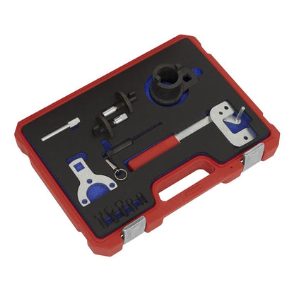 Sealey VSE6191 Diesel Engine Timing Tool Kit - for Alfa Romeo Ford PSA Suzuki GM 1.3D 16v - Chain Drive