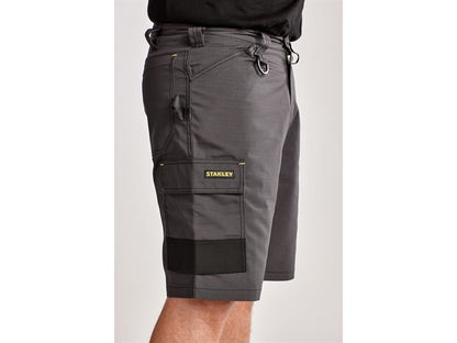 Stanley Tucson Cargo Shorts Grey Rip-Stop Waist 38in