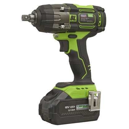 Sealey CP650LIHV Cordless Impact Wrench 18V 4Ah Lithium-ion 1/2"Sq Drive