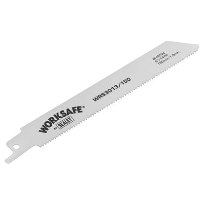 Sealey WRS3013/150 Reciprocating Saw Blade 150mm 14tpi - Pack of 5