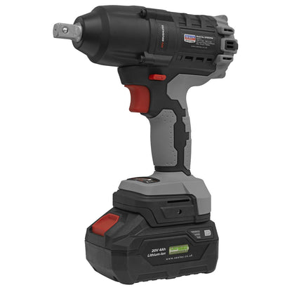 Sealey CP20VPIWKIT1 Brushless Impact Wrench Kit 1/2"Sq Drive 20V 4Ah SV20 Series