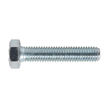 Sealey SS840 HT Setscrew M8 x 40mm 8.8 Zinc Pack of 50