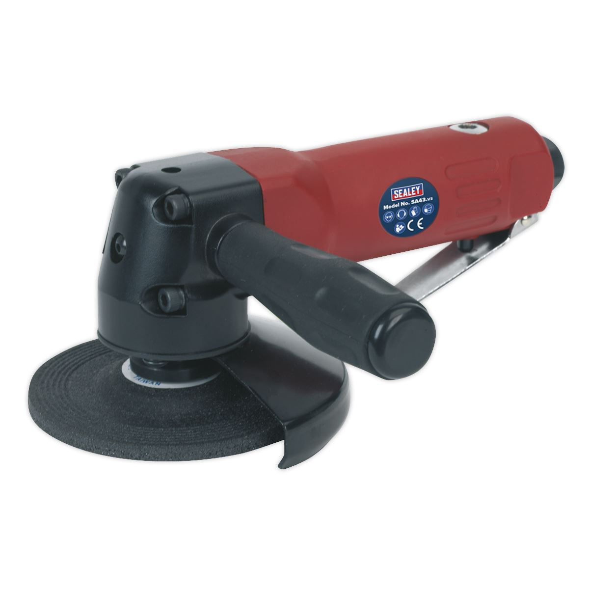 Sealey SA43 Air Angle Grinder Ø100mm Heavy-Duty