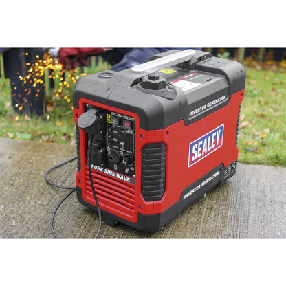 Sealey G2000I Inverter Generator 2000W 230V 4-Stroke Engine